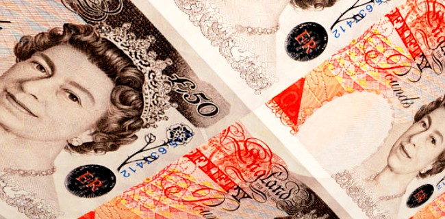 Funta je izbrisala gubitke u odnosu na dolar nakon pozitivnih podataka o proizvodnji u Britaniji